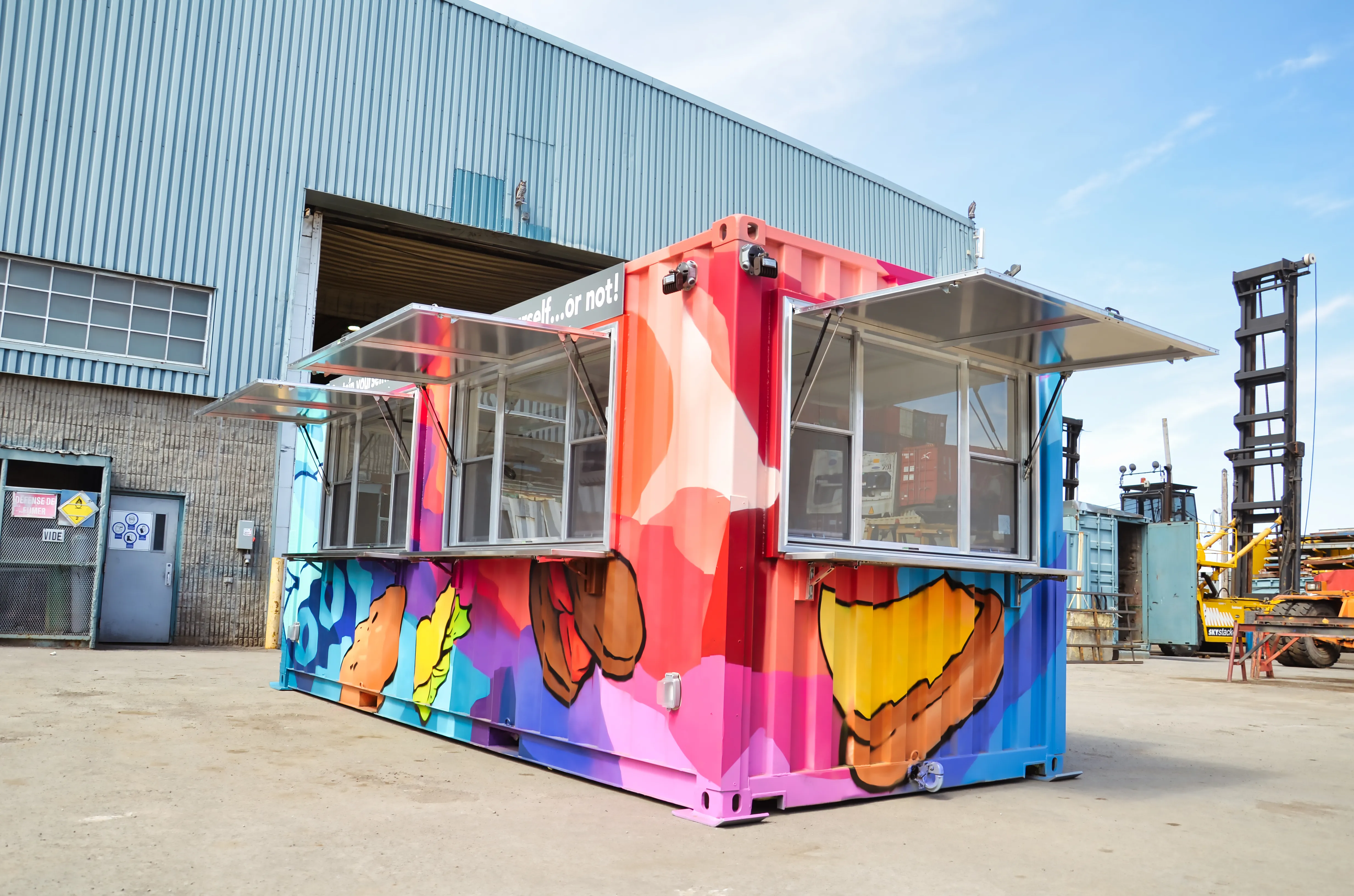 Kitchen Container — a container converted into a commercial kitchen, photo 2