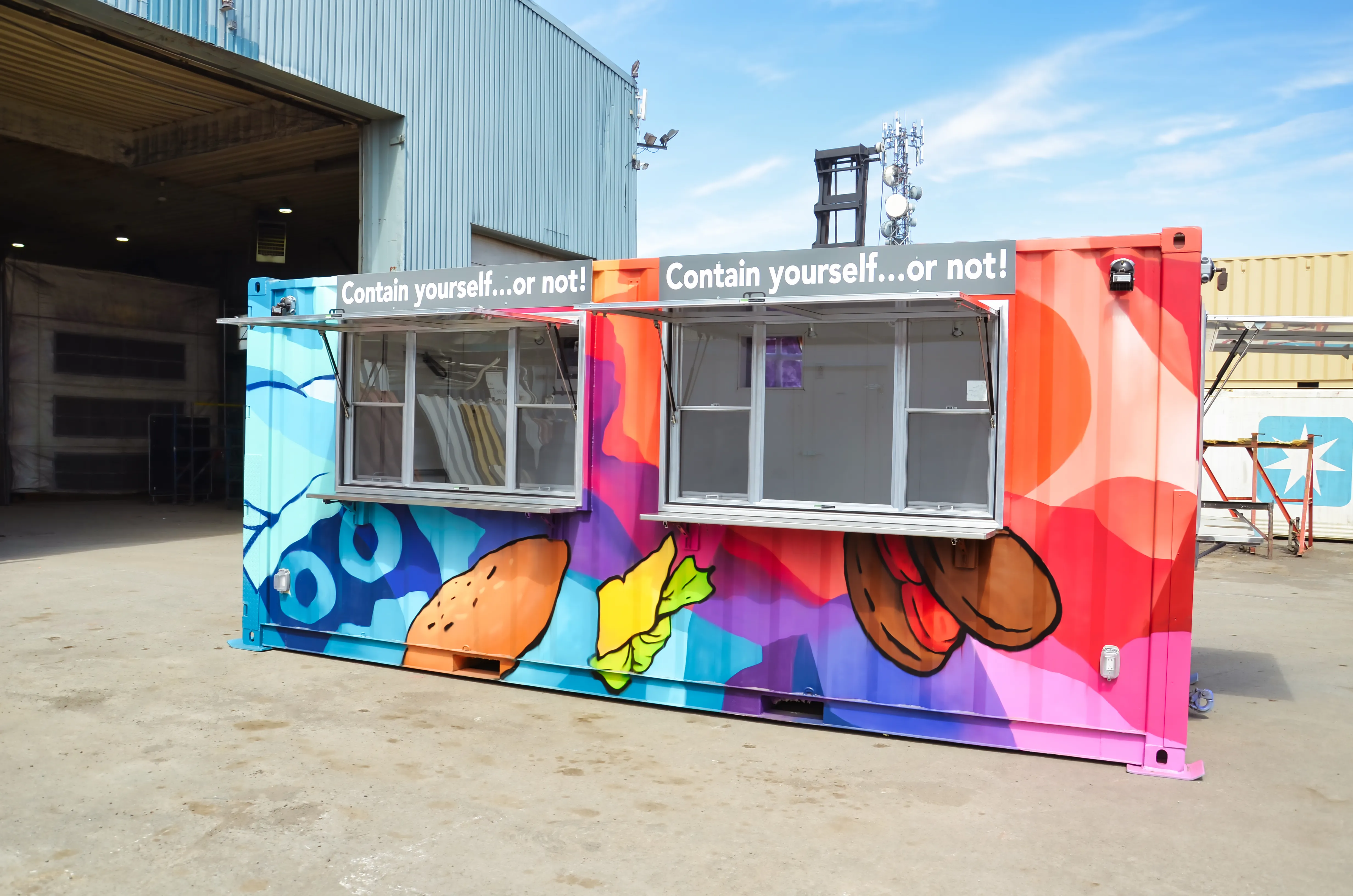Kitchen Container — a container converted into a commercial kitchen, photo 3