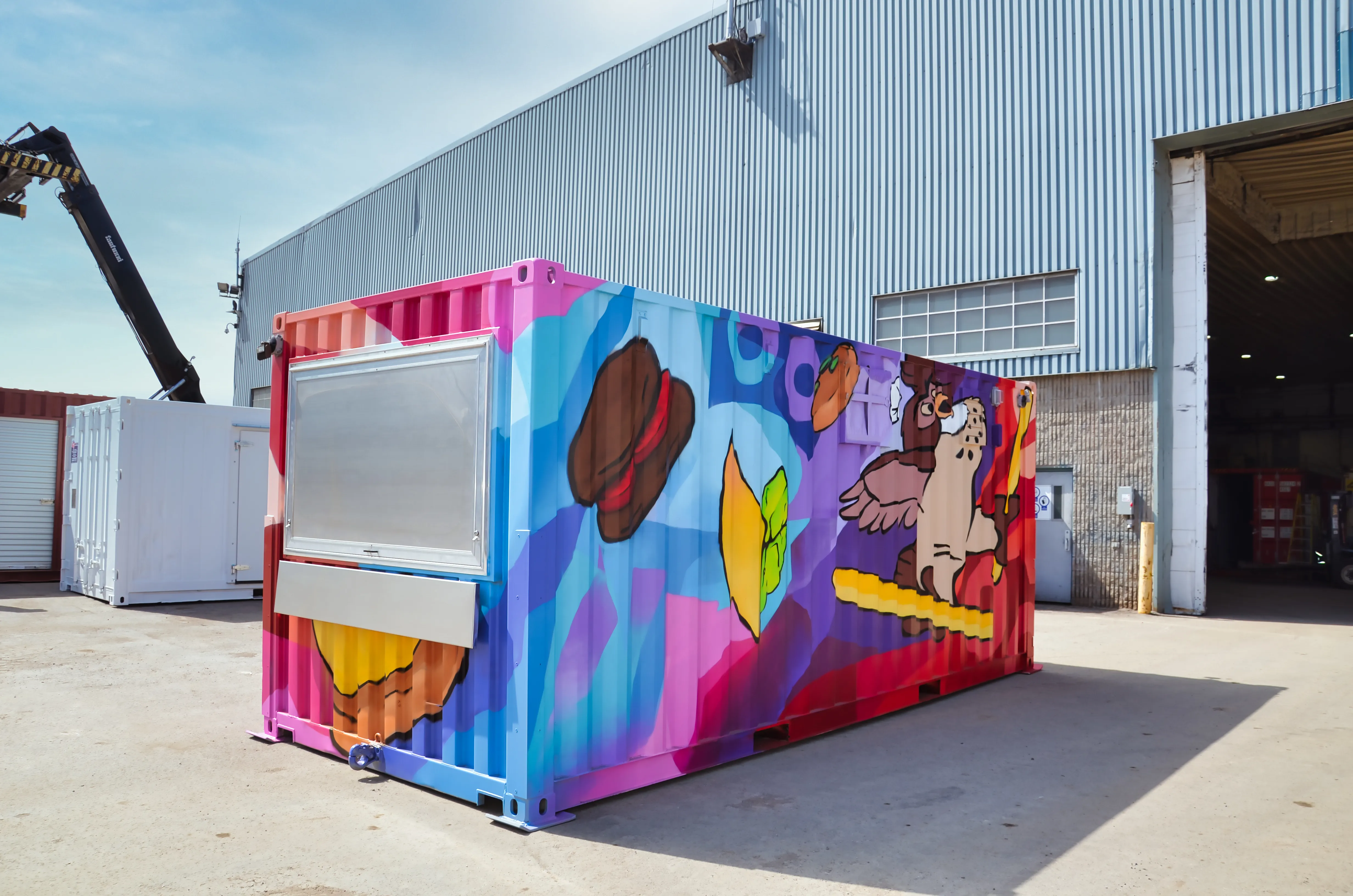 Kitchen Container — a container converted into a commercial kitchen, photo 4