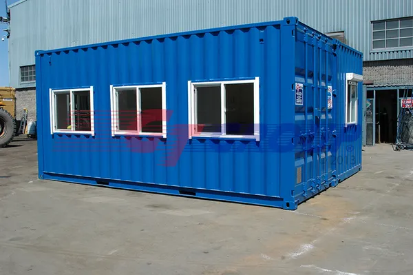 20′ Double Office Containers — a 20 ft double office container conversion (5 of 11)