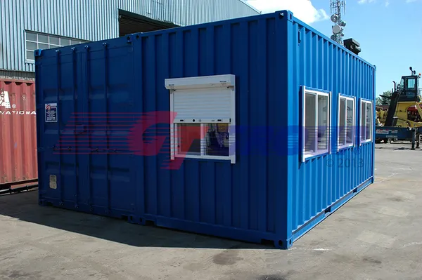20′ Double Office Containers — a 20 ft double office container conversion (6 of 11)