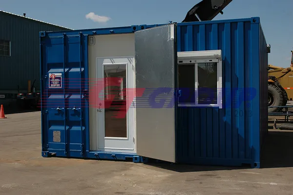 20′ Double Office Containers — a 20 ft double office container conversion (7 of 11)
